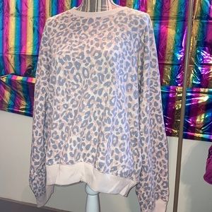 Pink cheetah print long sleeve